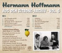 Inlay Doppel-CD „Aus dem Zitrone-Archiv Vol. 5”