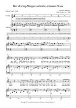 Notenblatt „Der Montag-Morgen-aufstehn-müssen-Blues”