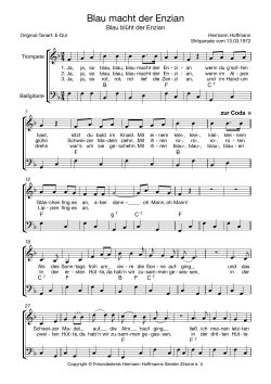 Blau macht der Enzian